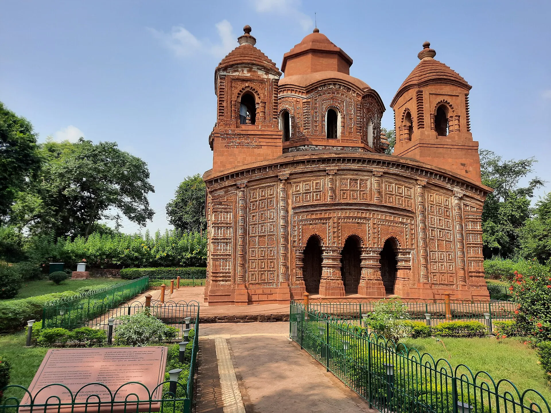 Shyam Rai terracotta temple, Bishnupur
